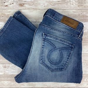 Big Star Maddie Straight stretch distressed jeans